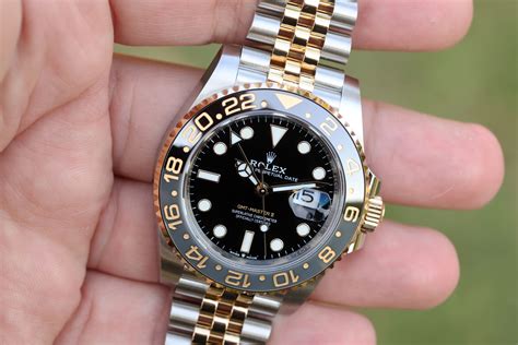 rolex grey and black gmt